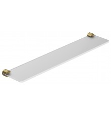Kludi 58 973 N0 Vela R Полка стеклянная, L=600 мм, Brushed Gold 58973N0