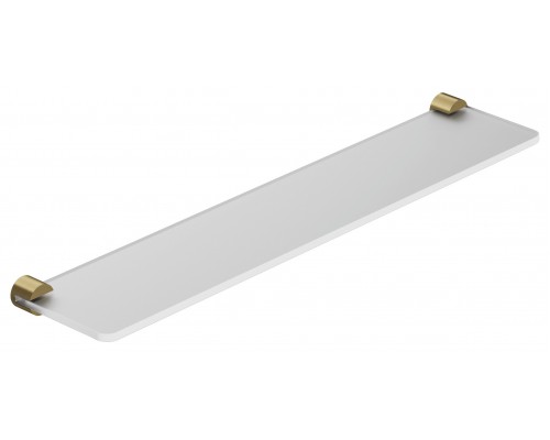 Kludi 58 973 N0 Vela R Полка стеклянная, L=600 мм, Brushed Gold 58973N0