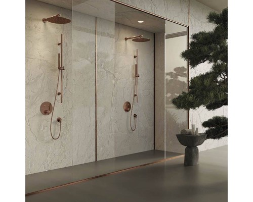 Newform X-STEEL 316 Верхний душ, 25см., без кронштейна, G1/2 , цвет: PVD Brushed copper bronze. 29392X.59.067 Newform X-STEEL 316 Верхний душ, 25см., без кронштейна, G1/2 , цвет: PVD Brushed copper bronze. 29392X.59.067