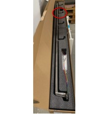 SaleAQM3150GM Полотенцесушитель электрический c поворотными крючками 1781661, цвет: металл. SaleAQM3150GM_1100