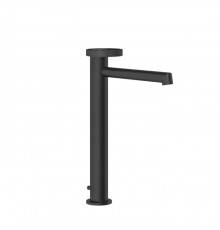 Gessi Anello Смеситель для раковины, на 1 отв., высокий с длинным изливом, с донным клапаном, цвет: Black XL. 63305#299