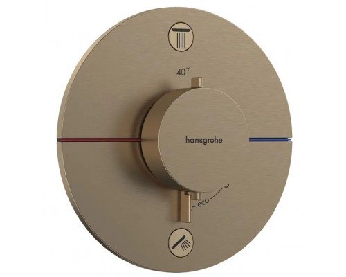 HG 15 554 140 ShowerSelect Comfort S Термостат для 2х потребителей, скрытый монтаж, BBR 15554140