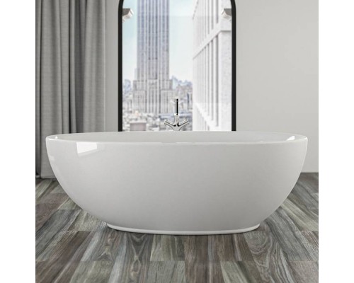 Knief Lounge Ванна 185x95x63,5cм, с щелевым переливом , без слива-перелива, цвет: белый глянцевый. 0100-091-06,  0100-289-06