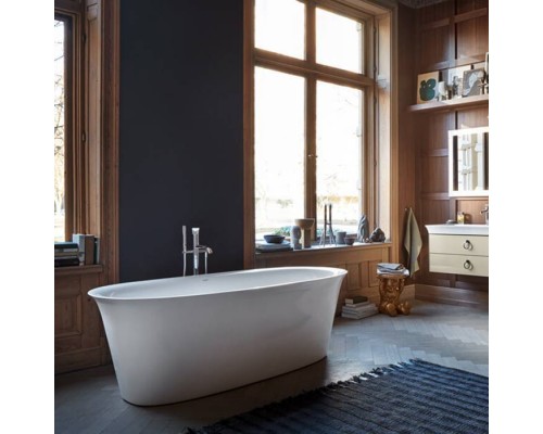 Duravit White Tulip Ванна отдельностоящая, 180х90хh63см , со спец сливом и переливом, цвет: белый. 700469000000000 Duravit White Tulip Ванна отдельностоящая, 180х90хh63см , со спец сливом и переливом, цвет: белый. 700469000000000