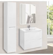 Мебель для ванной комнаты Vincea Mia 60, белый глянец, раковина VCB-3M600W