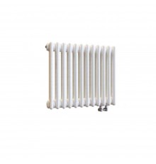 Трубчатый радиатор Arbonia 3037V, 12 секций, нижнее подключение(с вентилем), без накладок 3037V/12 RAL 9016