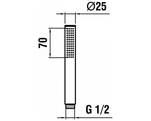 Laufen Twinstick Ручной душ, настенный, 1 режим, цвет: хром. 3.6198.2.004.125.1 Laufen Twinstick Ручной душ, настенный, 1 режим, цвет: хром. 3.6198.2.004.125.1