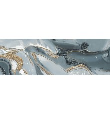 Декор Alma Ceramica Tori DWA11TOR606 глянцевый 20х60 голубой