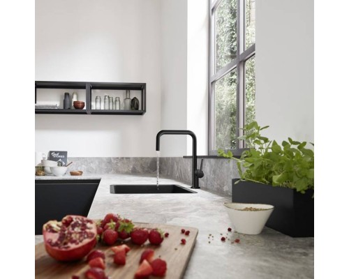 Hansgrohe Talis M54 Смеситель для кухни, 1 отв., цвет: черный матовый. 72806670 Hansgrohe Talis M54 Смеситель для кухни, 1 отв., цвет: черный матовый. 72806670