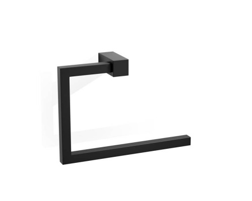 Decor Walther Corner HTR Полотенцедержатель кольцо 21.4см., подвесной, цвет: черный матовый. 0560660 Decor Walther Corner HTR Полотенцедержатель кольцо 21.4см., подвесной, цвет: черный матовый. 0560660