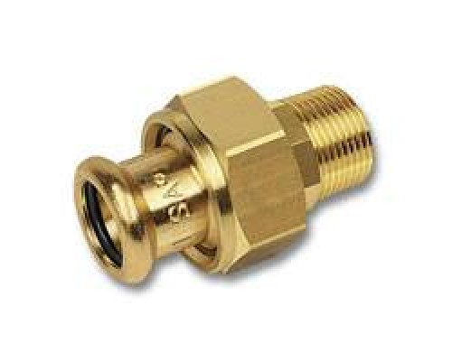 Сгон 22x3/4 ВПр-НР с плоск.упл. бронза, 8333g