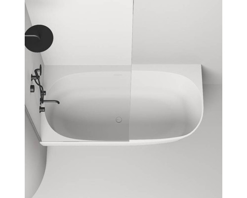 Salini Sofia Corner Left Ванна угловая 170х85х59см., Sx, с дон кл UpDown, сифон, слив-пер, материал: S-Sense , цвет: белый матовый. 102525M
