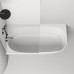 Salini Sofia Corner Left Ванна угловая 170х85х59см., Sx, с дон кл UpDown, сифон, слив-пер, материал: S-Sense , цвет: белый матовый. 102525M