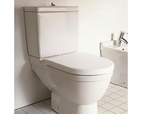 Duravit Starck 3 Унитаз моноблок 65.5х36см, с отдельным бачком с механизмом хром, включая крепление, слив универсальный, цвет: белый. 0920100005,  0126010000