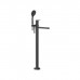 Gessi Emporio Via manzoni Смесителя для ванны, напольный, с душевой лейкой, цвет: Black XL. 24982#299