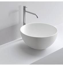 NOORTH milldue edition Раковина 40x14 см, без отв., накладная, цвет: белый. 2024*0 Bianco opaco