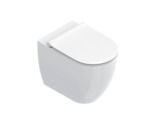 Catalano Sfera Унитаз напольный 55х35см., безободковый, цвет: белый глянцевый. 0514550001,  9056080000