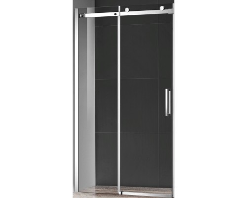 AQM4201F-12 Душевая дверь в нишу 1200х1950 мм, стекло 8 мм, прозрачное, EasyClean, профиль Хром. AQM4201F-12