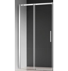 AQM4803-12 Душевая дверь в нишу 1200х1950 мм, стекло 8 мм, прозрачное, EasyClean, профиль Хром AQM4803-12