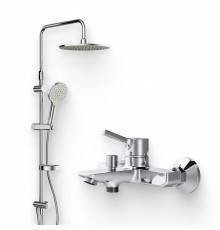 Душевой комплект Смеситель AM.PM X-Joy S F85B10000 + Стойка Like F0780064