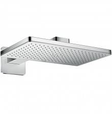 Axor ShowerSolutions Верхний душ 460 х 270мм, 1jet, с настенным держателем 460мм (скругл. края розетки), цвет: хром. 35274000