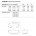 Dea Design Modern Ванна 180x90x57см., отдельностоящая, Glasstek, прозрачная смола, цвет: Emerald R3. DD8608 1800 R3