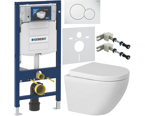 Комплект Унитаз подвесной BelBagno Sfera-r + Крышка Norma BB865SC с микролифтом + Инсталляция Geberit Duofix UP 320 111.300.00.5 + Кнопка Sigma 01 115.770.11.5 белая + Крепления 111.815.00.1 к стене + Шумоизоляция Комплект Унитаз подвесной BelBagno Sfera-r + Крышка Norma BB865SC с микролифтом + Инсталляция Geberit Duofix UP 320 111.300.00.5 + Кнопка Sigma 01 115.770.11.5 белая + Крепления 111.815.00.1 к стене + Шумоизоляция