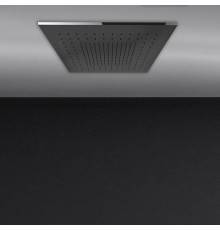 Gessi Minimali Встраиваемая в потолок душевая система 50х50см., с функцией тропический ливень, цвет: Mirror Steel. 57901#238