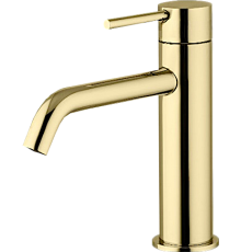 Смеситель для раковины Plumberia Selection Ixo XO0053OR золото 24 карат