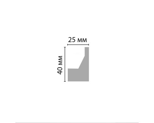 Молдинг DECOMASTER D507 ДМ(25*40*2000 мм) Молдинг DECOMASTER D507 ДМ(25*40*2000 мм)