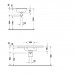Duravit  Starck 3 Раковина 105x48 см, 1 отв., цвет: белый. 0865160000,  0304100000