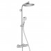 Hansgrohe Crometta S Душевой комплект: смеситель термостатический, верхний душ, ручной душ, штанга для душа, цвет: хром. 27268000