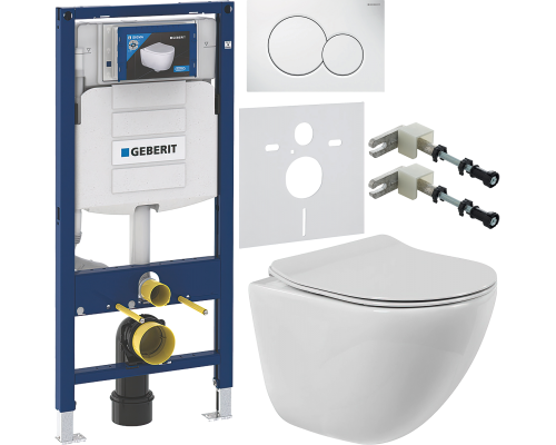 Комплект Унитаз подвесной BelBagno Amanda BB051CHR безободковый + Крышка BB2034SC с микролифтом + Инсталляция Geberit Duofix UP 320 111.300.00.5 + Кнопка Sigma 01 115.770.11.5 белая + Крепления 111.815.00.1 к стене + Шумоизоляция 156.050.00.1 Комплект Унитаз подвесной BelBagno Amanda BB051CHR безободковый + Крышка BB2034SC с микролифтом + Инсталляция Geberit Duofix UP 320 111.300.00.5 + Кнопка Sigma 01 115.770.11.5 белая + Крепления 111.815.00.1 к стене + Шумоизоляция 156.050.00.1