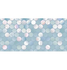 Плитка настенная Alma Ceramica Bolle TWU09BOL026 глянцевая 24,9x50 голубая