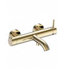 Смеситель для ванны, шлифованное золото, AQUAme AQM6212BG Siena