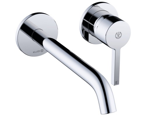 Kludi 20 245 0515 Nova Fonte Pura Смеситель для раковины, внешняя часть, излив 220 мм 202450515