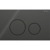 Geberit Sigma40 Клавиша для двойного смыва, круглая: Черный. 115.628.SJ.1