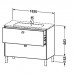 Duravit  Brioso Тумба напольная 120х47.9х68.3см, с раковиной, с 2 выдвижными ящиками, цвет: сосна серебристая. 2336100000,  BR440301031