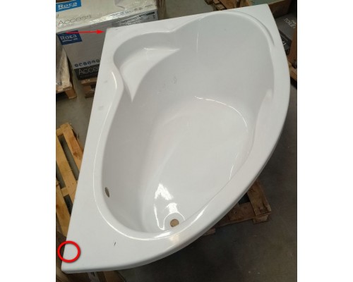 SaleRoca248641000 Luna Ванна акриловая 170x115 асимметричная правая белая Sale248641000_1059