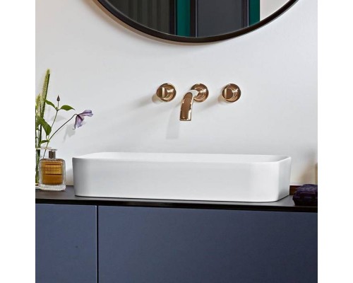 VilleroyBoch Finion Раковина накладная 60х35х11.5см., без отв., CeramicPlus, цвет: белый. 414361R1 VilleroyBoch Finion Раковина накладная 60х35х11.5см., без отв., CeramicPlus, цвет: белый. 414361R1
