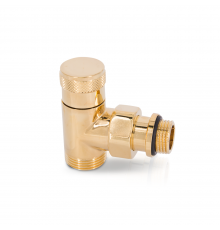 Угловой запорный вентиль SR RubinetterieTondera1/2 - 3/4, золото 0673-1500D0E0
