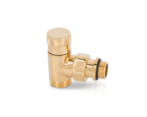 Угловой запорный вентиль SR RubinetterieTondera1/2 - 3/4, золото 0673-1500D0E0