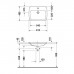Duravit DuraStyle Раковина 61.5x49.5см., 1 отв., цвет: белый. 0374620000