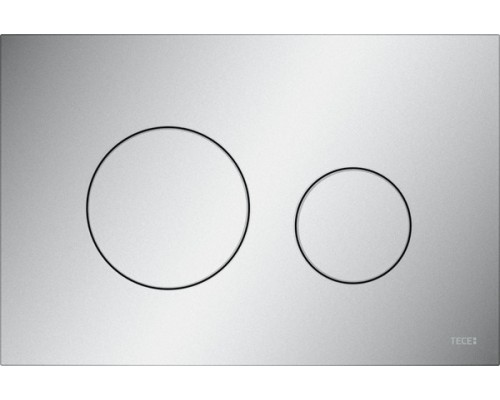 TECEloop 9240922 Панель смыва, 2 режима, 220х150х3 мм, пластик, хром матовый 9240922