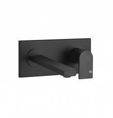 Gessi Emporio Via manzoni Смеситель для раковины, встраиваемый, излив: 14,8см., цвет: Black XL. 44893#299
