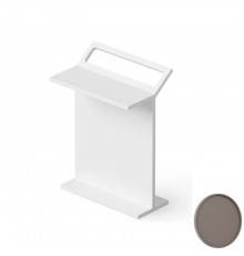Dea Design Accessories Столик с полотенцедержателем 50x32x70см., напольный, Solid Surface, цвет: grey brown. DD3004 500 6