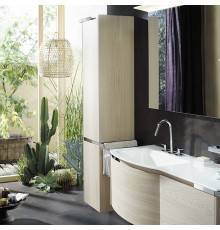 Burgbad Yso Шкаф подвесной 40x35x176 см, цвет: аутентичный дуб. HSHB040 L F2184