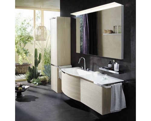 Burgbad Yso Шкаф подвесной 40x35x176 см, цвет: аутентичный дуб. HSHB040 L F2184