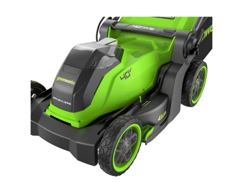 Газонокосилка аккумуляторная Greenworks GD40LM411, 40V ( без АКБ и ЗУ)