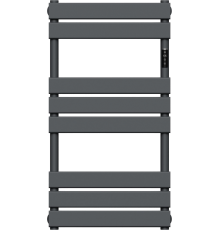 Полотенцесушитель электрический Bauedge Spectrum AF0021 50x95, темно-серый металлик